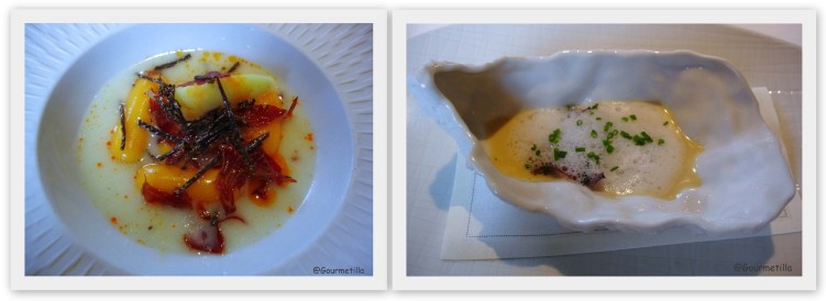 Gnocchis y Ostra escabeche
