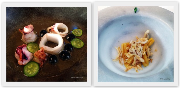 6 Calamares y Pasta casarecce espardenyes