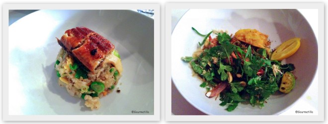 Arroz anguila y Pad thai