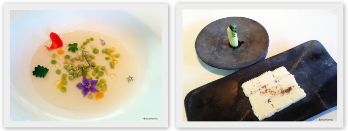 Consomé vegetal y Comtessa