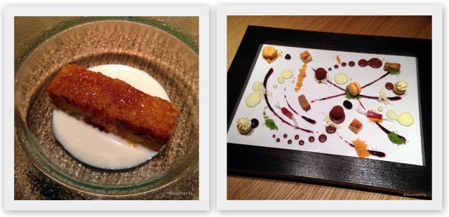 Torrija y Petit Fours