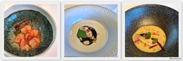 Gamba, sepia, merluza