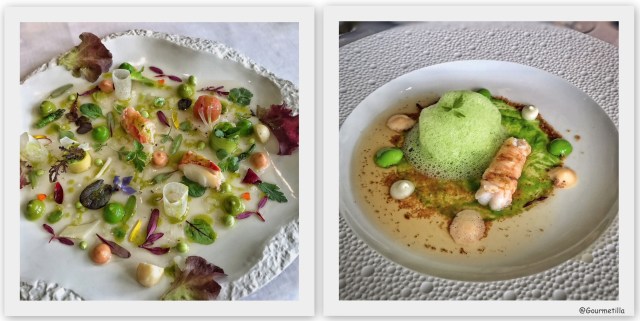 Ensalada, cigala